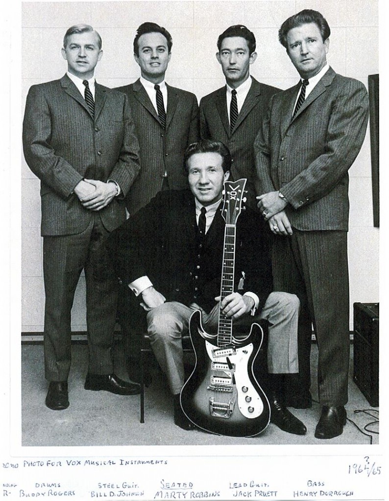 Marty with Buddy, Bill, Jack, and Henry